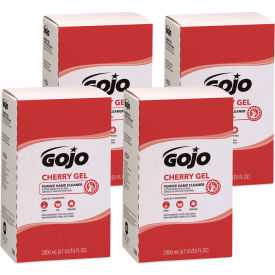 GOJO® Cherry Gel Pumice Hand Cleaner Cherry Scent 2000 ml Refill 4/Carton