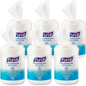 Purell® Premoistened Sanitizing Wipes Alcohol Formulation 175 Wipes/Can 6/Case - GOJ903106