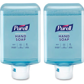 Purell® Hand Soap Refill For ES10 Dispenser Fragrance Free 1200 ml Capacity Clear Pack of 2
