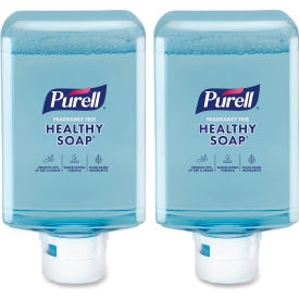 Purell® Healthy Soap Refill For ES10 Dispenser Fragrance Free 1200 ml Cap. Clear Pack of 2