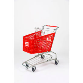 19"W Plastic Shopping Cart, 500 lb. Capacity view 2