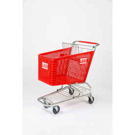 21"W Plastic Shopping Cart, 500 lb. Capacity view 2