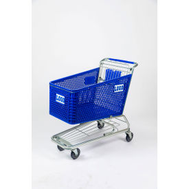 39"W Plastic Shopping Cart, 500 lb. Capacity view 2