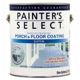 General Paint And Manufacturing 106654 Painters Select Urethane Fortified Satin Porch & Floor Coating, Medium Gray, Gallon - 106654 image.