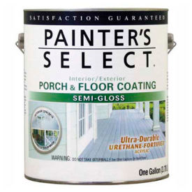 General Paint And Manufacturing 106660 Painters Select Urethane Fortified Semi-Gloss Porch & Floor Coating, Light Gray, Gallon - 106660 image.