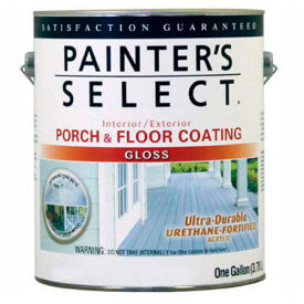 Painter's Select Urethane Fortified Gloss Porch & Floor Coating, Dark Gray, Gallon - 106676