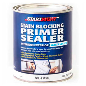 General Paint And Manufacturing 133282 Start Right Interior/Exterior Stain Blocking Primer/Sealer, Quart - 133282 image.