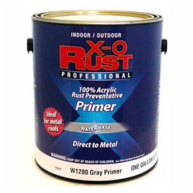 General Paint And Manufacturing 176810 X-O Rust Anti-Rust Enamel, Gray Primer, Gallon - 176810 image.
