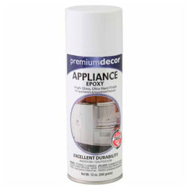 General Paint And Manufacturing 342683 Premium Dcor Appliance Epoxy Spray 12 oz. Aerosol Can, White, Epoxy - 342683 image.