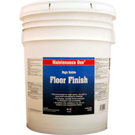 General Paint And Manufacturing 512734 Maintenance One® High Solids Floor Finish, 5 Gallon Pail - 512734 image.
