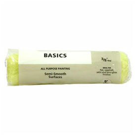 General Paint And Manufacturing 697906 Master Painter 9" Basics Roller Cover, 3/8" Nap, Knit, Semi Smooth - 697906 image.