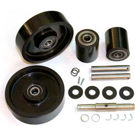 GPS - Generic Parts Service GWK-BF-CK* Complete Wheel Kit for Manual Pallet Jack GWK-BF-CK - Fits Mighty Lift Model # ML55 image.