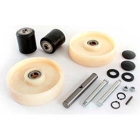 GPS - Generic Parts Service GWK-LR0655-CK Complete Wheel Kit for Manual Pallet Jack GWK-LR0655-CK - Fits Lift-Rite(Big Joe) Model # LR0655 image.