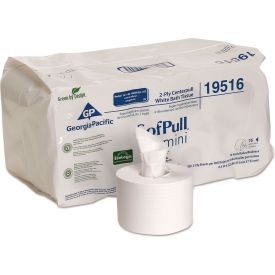Georgia-Pacific Professional SofPull Mini Center Pull Bath Tissue 2-Ply White 500/Roll 16/Case