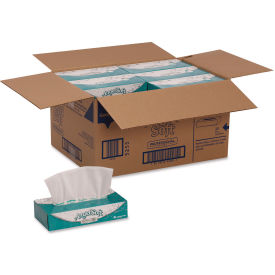 Angel Soft 2-Ply Premium Facial Tissue White 100 Tissues/Flat Box 30/Case - GEP48580CT