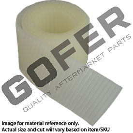 GOFER PARTS LLC GSQ1006BU Replacement Squeegee Front - 1/8 Ridg Ure - For Nilfisk/Advance 30066A image.