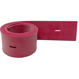 Replacement Squeegee Front - 3/16 Red - (A) For Nobles/Tennant 1011456