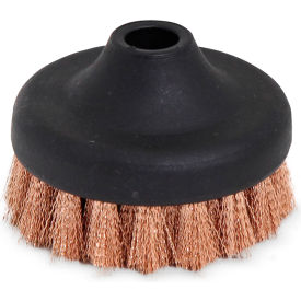 GOODWAY TECHNOLOGIES 9378-4PK Goodway 1" Circular Bronze Brush for GVC models 390, 1100, 1250, 1502 - 4/Pack image.