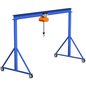 Gorbel Fixed Height Steel Gantry Crane, 12'W x 15'H, 4000 Lb. Capacity Gorbel Fixed Height Steel Gantry Crane, 12'W x 15'H, 4000 Lb. Capacity