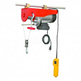 Gorbel, Inc. WIREROPE.HOIST.16636 Powered Wire Rope Winch 1000 Lb. Capacity for Shop Crane™ Overhead Cranes image.