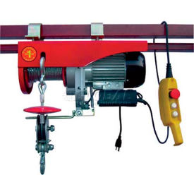 Gorbel, Inc. WIREROPE.HOIST.19729 Powered Wire Rope Winch 2000 Lb. Capacity for Shop Crane™ Overhead Cranes image.
