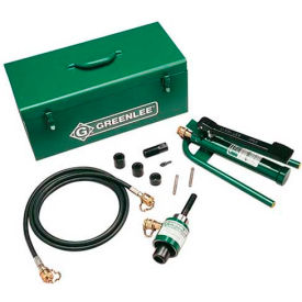 Greenlee 7625 Slug-Buster Ram And Foot Pump Hydraulic Driver Kit