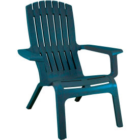 Grosfillex US444747 Grosfillex® Westport Adirondack Chairs - Barn Blue image.