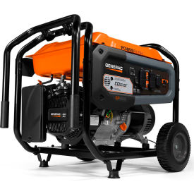 Generac Power Systems Inc 7683 Generac®CO-Sense™ CARB Portable Generator W/Recoil Start, Gasoline, 6500 Rated Watts image.