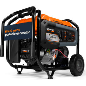 Portable Generator w/COSENSE, Gasoline, 6500 Rated Watts view 2