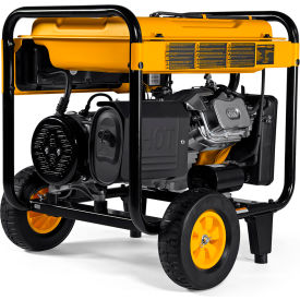 DeWalt® Generators with Electric/Recoil 120V 10000 Surge Watts Yellow 