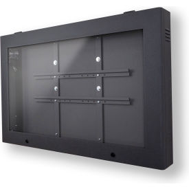 Indoor/Outdoor LCD Guardian TV Enclosure for 15""- 24"" Monitors Black