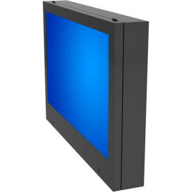 Pc Enclosures LCD Guardian 24 Indoor/Outdoor LCD Guardian TV Enclosure for 15"- 24" Monitors, Black image.