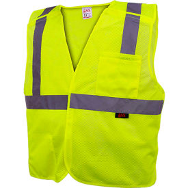 Standard Class 2 Five Point Breakaway Vest - Lime - 5XL view 2