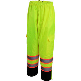 Class E Two Tone Rain Pants-Lime-S/M view 2