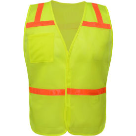GSS Safety LLC 3121 GSS Safety Non Ansi Enhanced Safety Vest-Lime image.