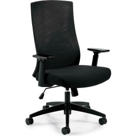 Offices To Go™ Mesh Back Executive Chair, Black Offices To Go™ Mesh Back Executive Chair, Black