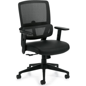 Offices To Go™ Mesh High Back Managers Chair - Black Offices To Go™ Mesh High Back Managers Chair - Black