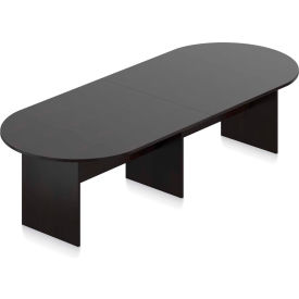 Global Industries Otg SL12048RS-AEL Offices To Go™ Conference Table - Racetrack - 120" - Espresso image.