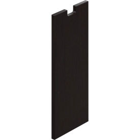 Global Industries Otg SL12G-AEL Offices To Go™ - Half End Panel, 12"W x 1"D x 28"H, Espresso image.