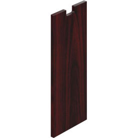 Global Industries Otg SL12G-AML Offices To Go™ - Half End Panel, 12"W x 1"D x 28"H, Mahogany image.