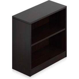 Global Industries Otg SL30BC-AEL Offices To Go™ 1 Shelf Bookcase in Espresso - Executive Modular Furniture image.