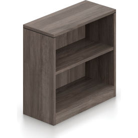 Global Industries Otg SL30BC-AGL Offices To Go™ 1 Shelf Bookcase in Artisan Gray - Executive Modular Furniture image.