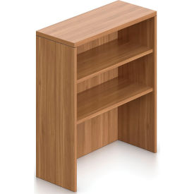 Global Industries Otg SL36HO-AWL Offices To Go™ - Hutch Bookcase - 36"W x 15"D x 36"H - Walnut image.