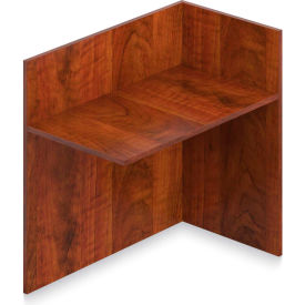 Global Industries Otg SL4224RR-ADC Offices To Go™ - Return for Reception Desk - 42"W x 24"D x 41"H - Dark Cherry image.