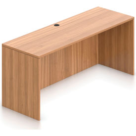 Global Industries Otg SL7124CS-AWL Offices To Go™ Credenza Shell - 71" x 24" - Walnut image.