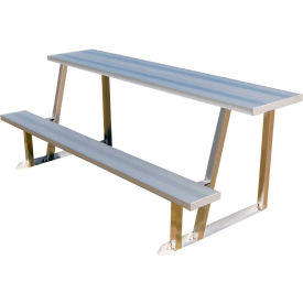 8' Scorer's Table w/ Seat & Table Top, Surface Mount