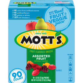 Motts Medleys Fruit Snacks 0.8 oz 90 Count