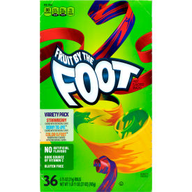 Fruit By The Foot Variety Pack 0.75 oz 36 Count