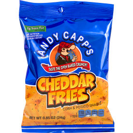 Andy Capps Cheddar Fries 0.85 oz 72 Count