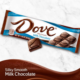 DOVE Milk Chocolate Bars 1.44 oz 18 Count